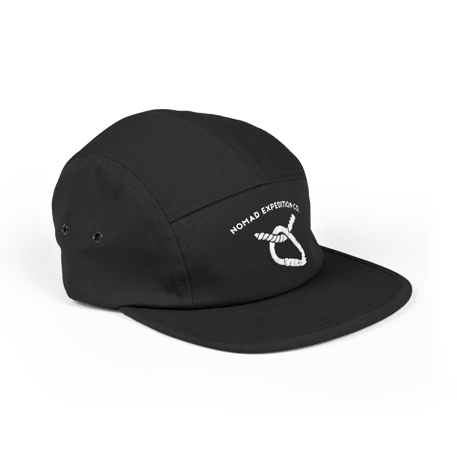 Clipped In | Embroidered 5 Panel Cap