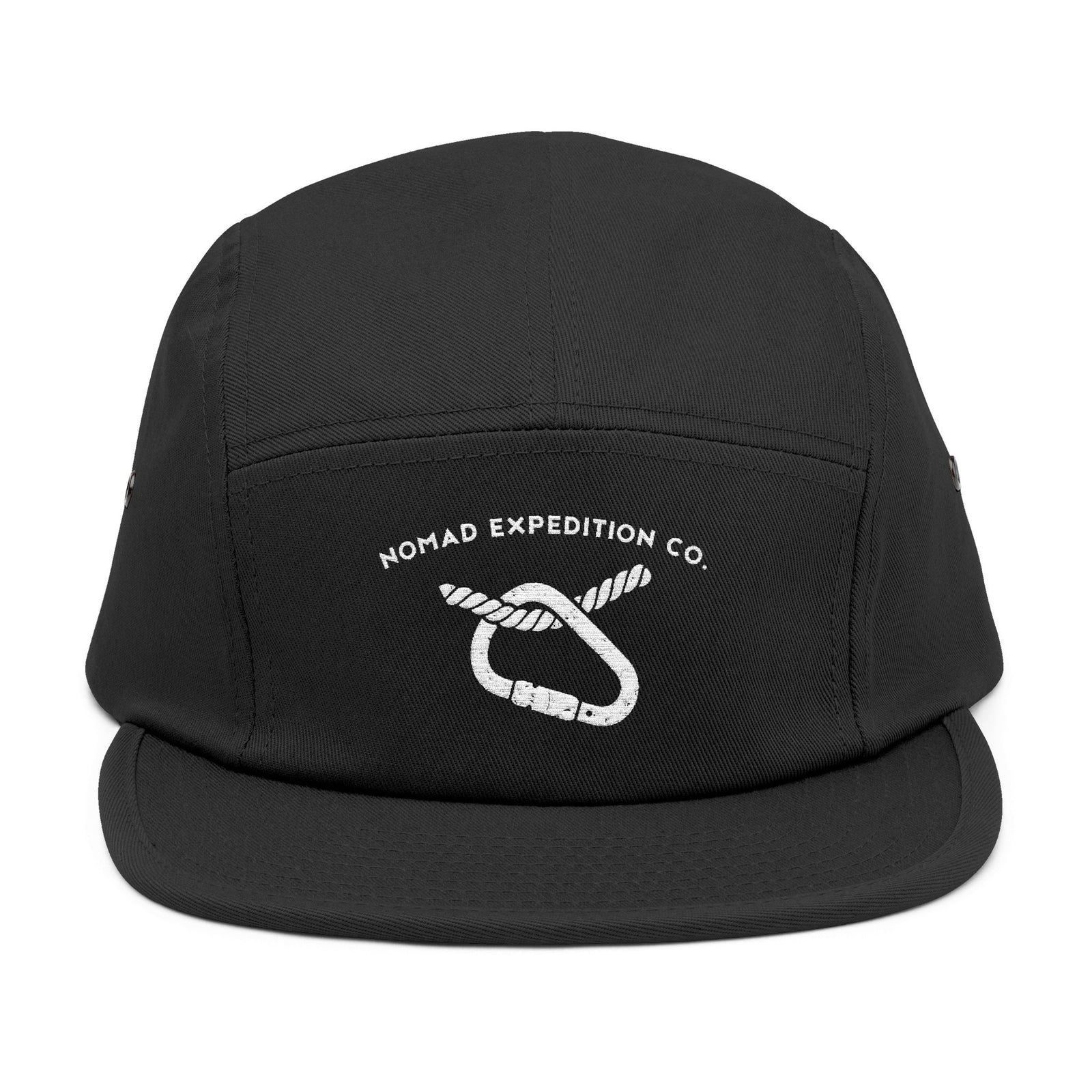 Clipped In | Embroidered 5 Panel Cap
